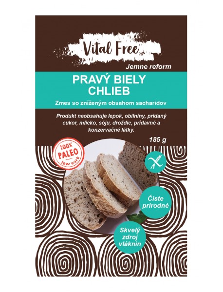 VITAL FREE PALEO PRAVÝ BIELY CHLIEB 185g